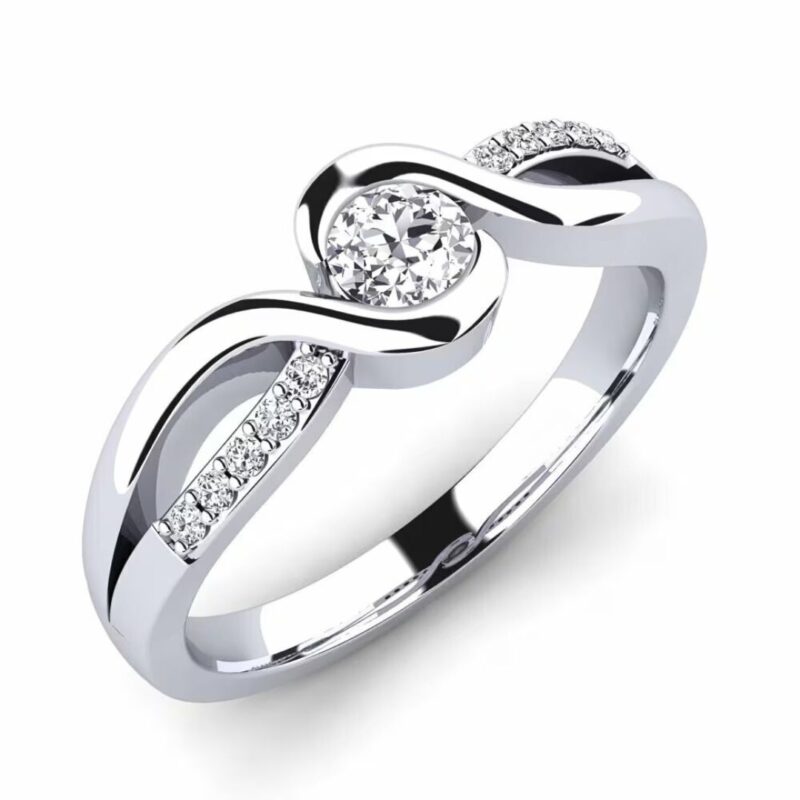 Onyx Noir Stackable Ring - Image 4